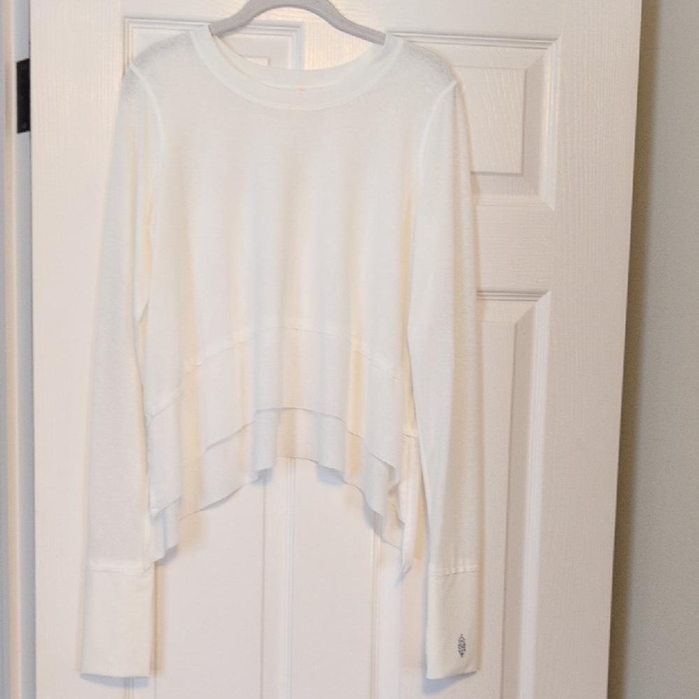 FP Movement by Free People White Textured Top